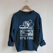 Retro Cassette Tape 90s Music Sweatshirt