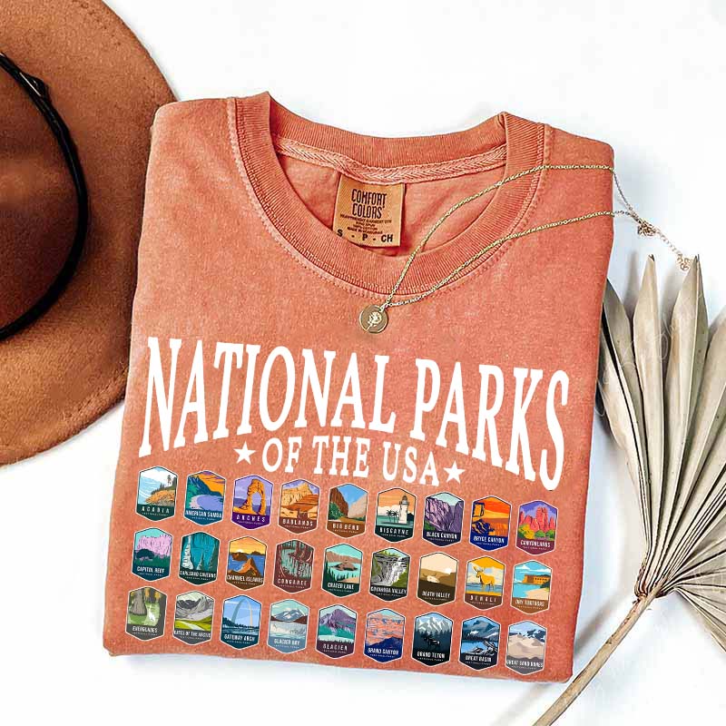 National Parks US Outdoor Lover T-Shirt