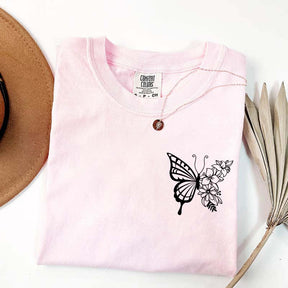 Floral Butterfly T-Shirt
