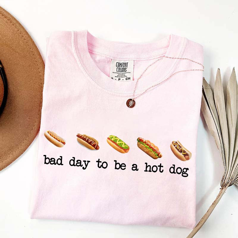 Bad Day to Be a Hotdog T-Shirt