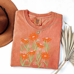 Boho Wildflower Aesthetic T-Shirt
