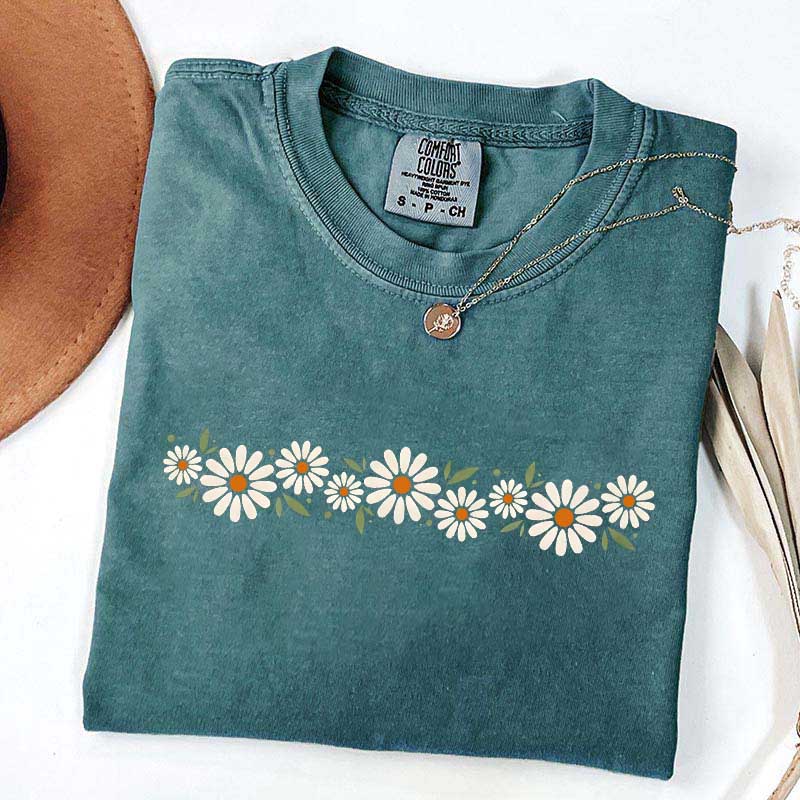 Daisy Cottagecore Wildflowers T-Shirt
