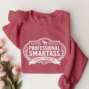 Smartass Funny Western Sweatshirt