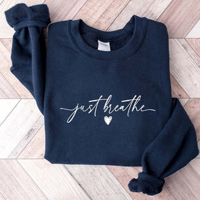 Heart Just Breathe Sweatshirt