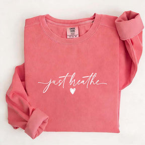 Heart Just Breathe Sweatshirt