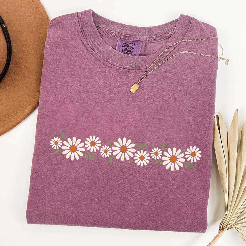 Daisy Cottagecore Wildflowers T-Shirt