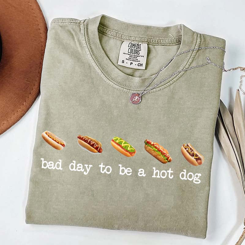 Bad Day to Be a Hotdog T-Shirt