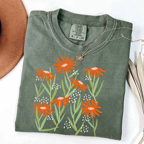 Boho Wildflower Aesthetic T-Shirt