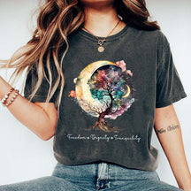 Freedom Dignity Tranquility Tree T-Shirt