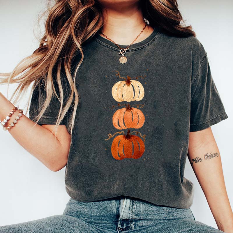 Cute Watercolor Pumpkin T-Shirt