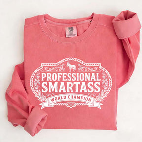 Smartass Funny Western Sweatshirt