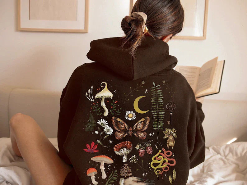 Magic Forest Mushroom Hoodie