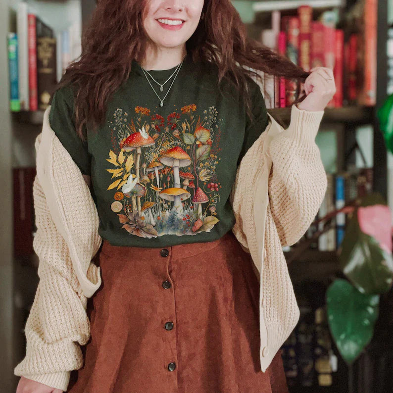 Vintage Mushroom Shirt