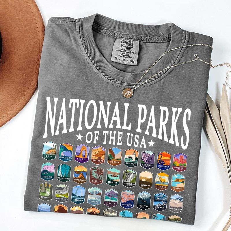 National Parks US Outdoor Lover T-Shirt
