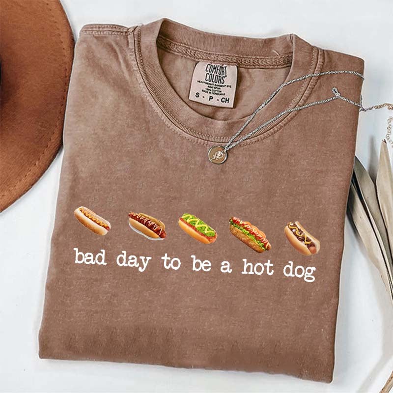 Bad Day to Be a Hotdog T-Shirt