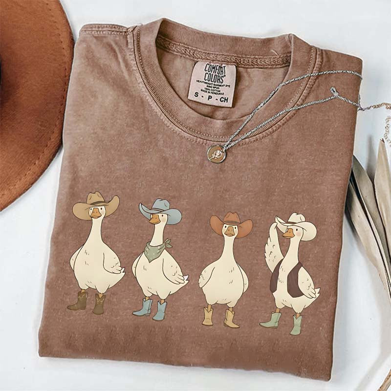 Western Goose Cowboy T-Shirt