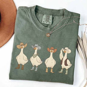 Western Goose Cowboy T-Shirt