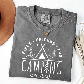 Fires Friends Fun Camping T-Shirt