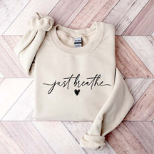 Heart Just Breathe Sweatshirt