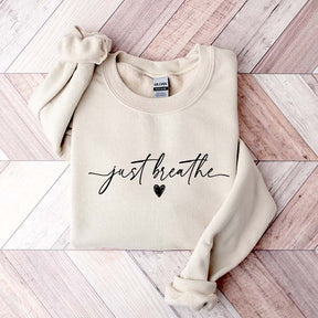 Heart Just Breathe Sweatshirt