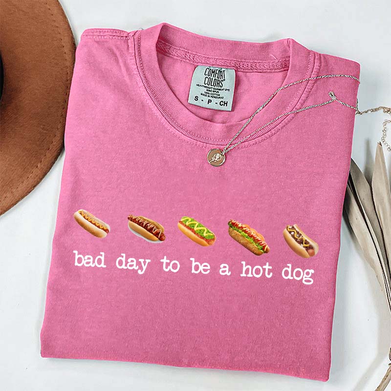 Bad Day to Be a Hotdog T-Shirt