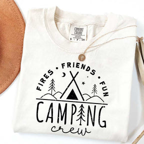 Fires Friends Fun Camping T-Shirt