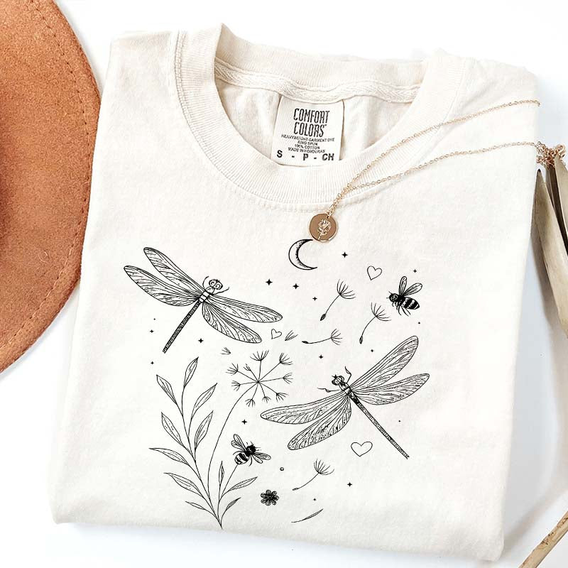Cute Wildflowers Aesthetic Dandelion T-Shirt