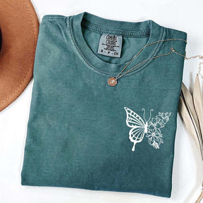 Floral Butterfly T-Shirt
