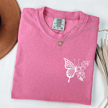 Floral Butterfly T-Shirt