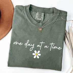 One Day at a Time Dasiy T-Shirt