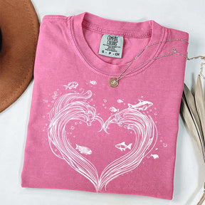 Heart Wave Comfort Colors T-Shirt