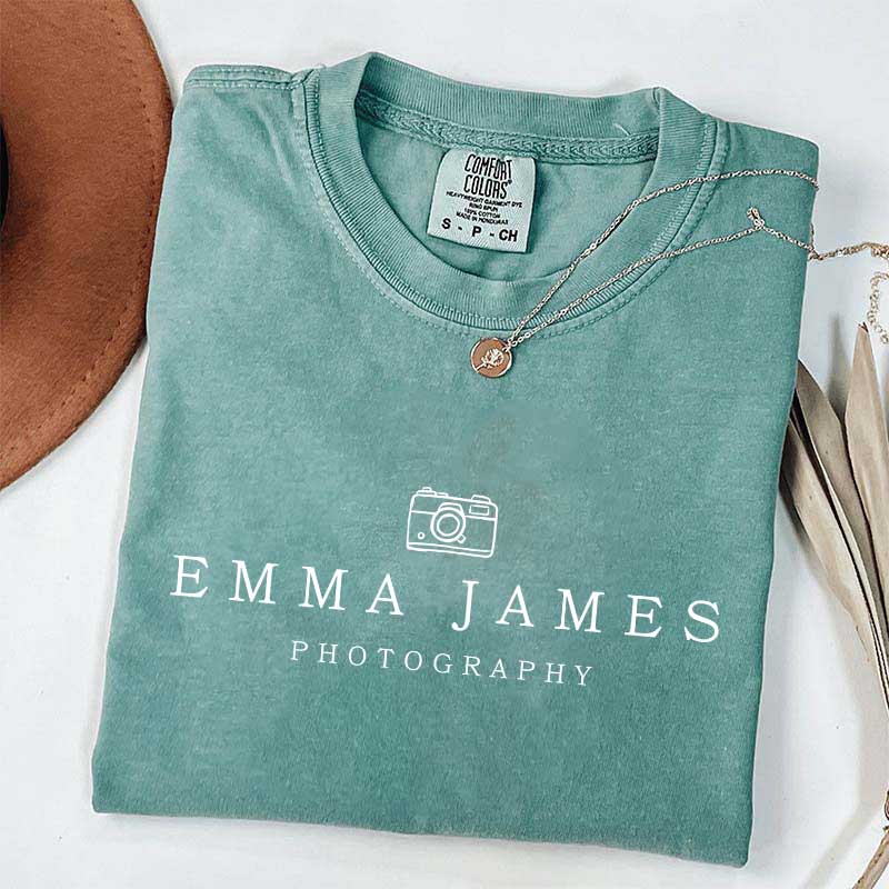 Personalized Photography T-Shirt