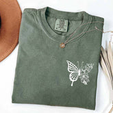 Floral Butterfly T-Shirt