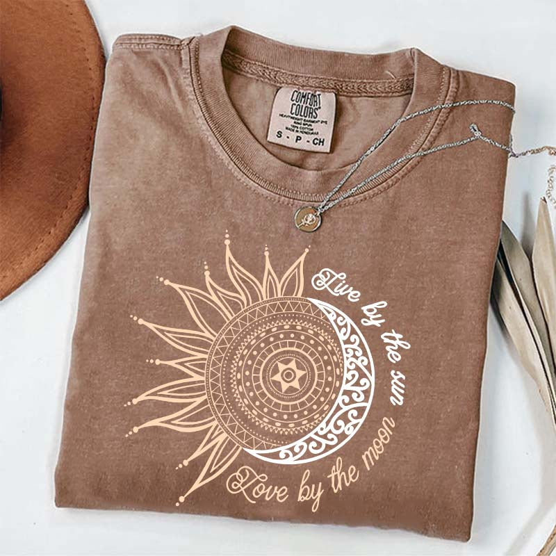 Womens Moon and Sun T-Shirt