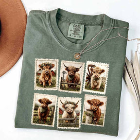 Comfort Colors Highland Cow T-Shirt