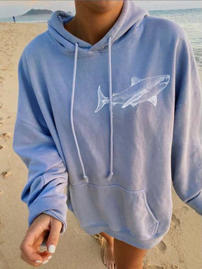 Respect The Locals Save The Shark Hoodie