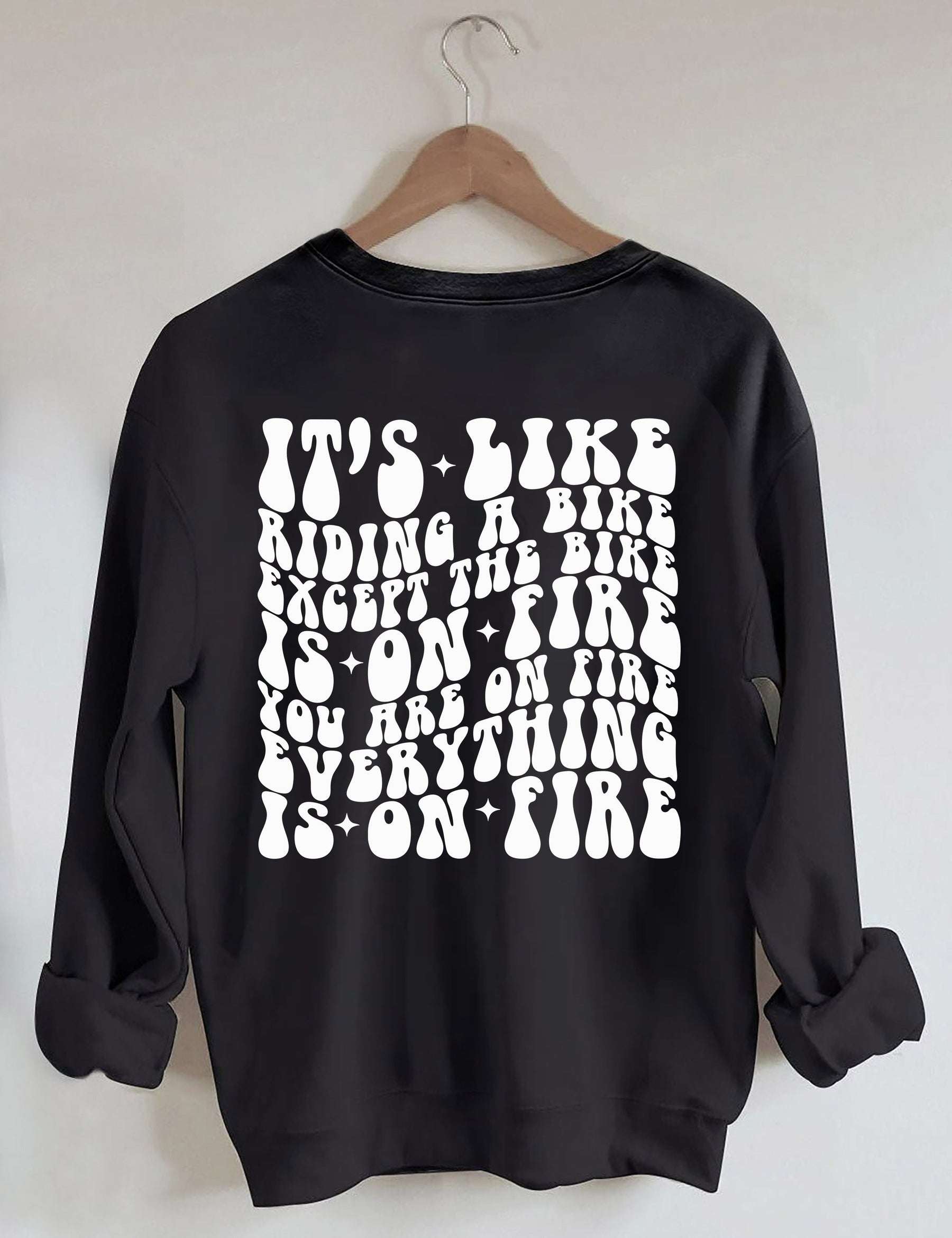 Sarcastic Mom Life Sweatshirt