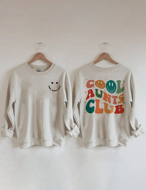 Sudadera Cool Aunts Club Kaki