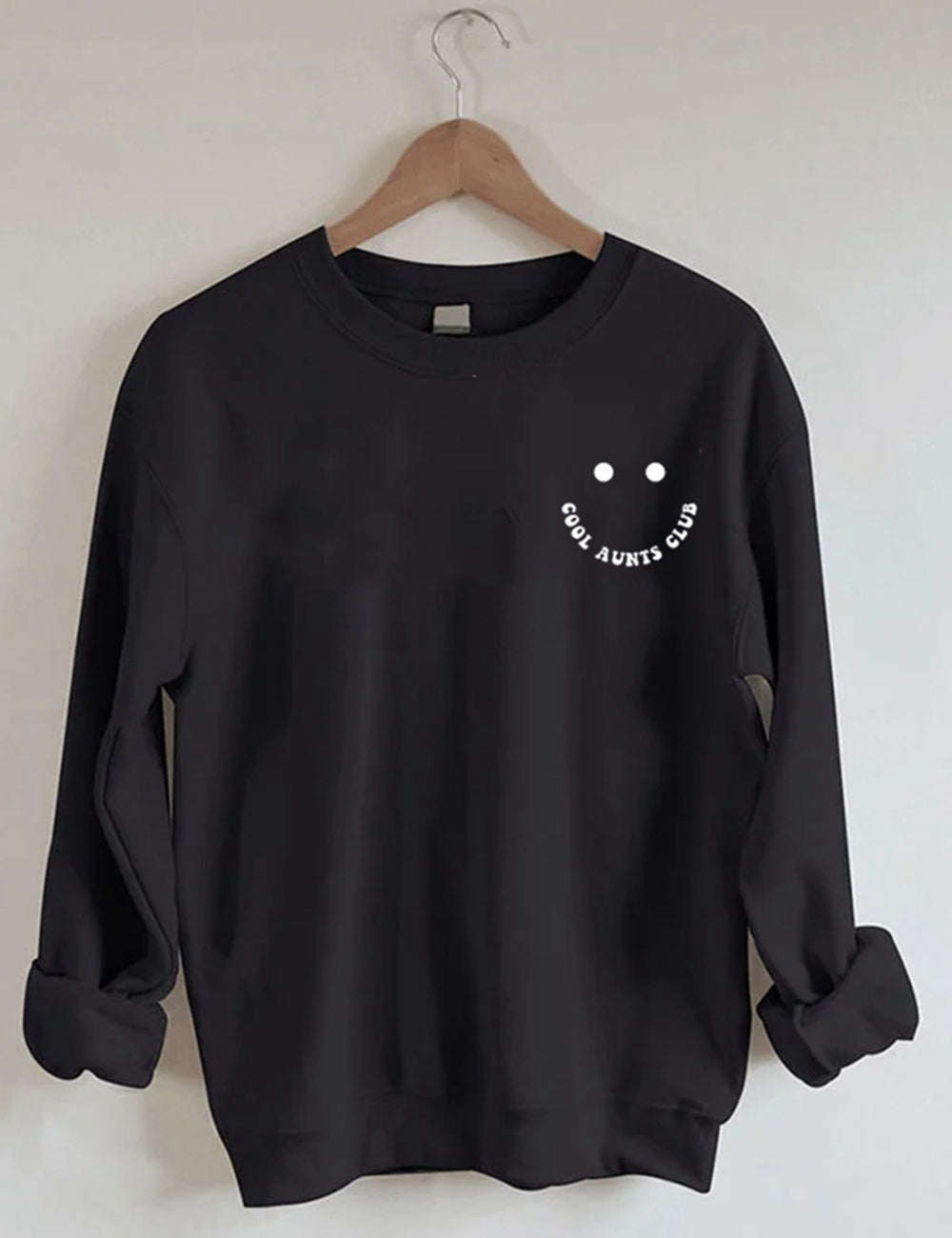 Stoer Tante Club Sweatshirt Zwart