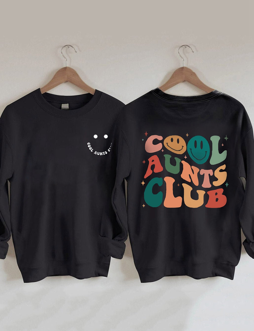 Stoer Tante Club Sweatshirt Zwart