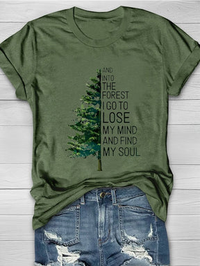 And Into The Forest hiking Hiking T-shirt