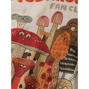 Retro Mushroom Fan Club Cute T-Shirt