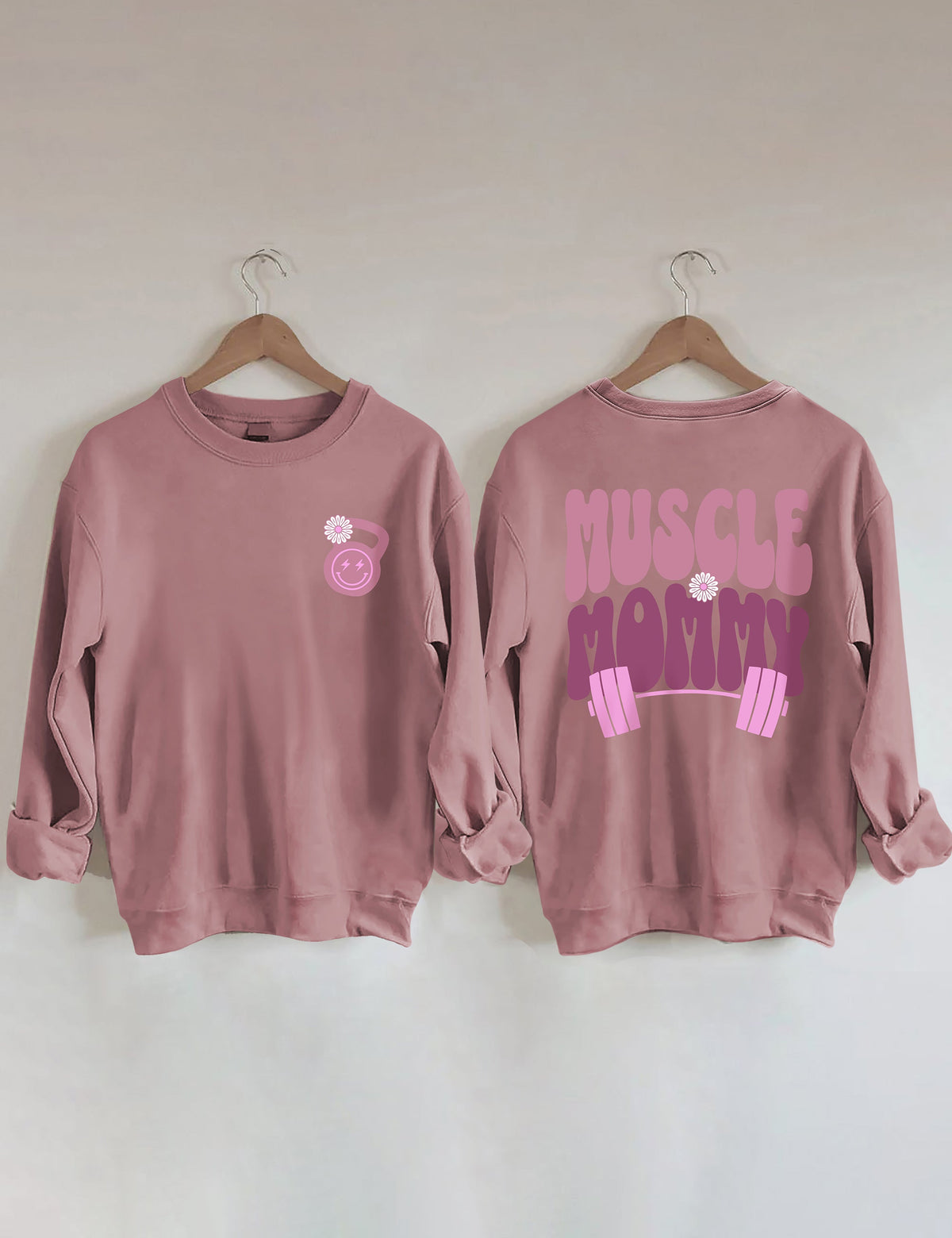 Muscle Mommy Pump Cover Sweatshirt