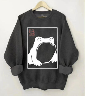 Unimpressed Frog Sweatshirt