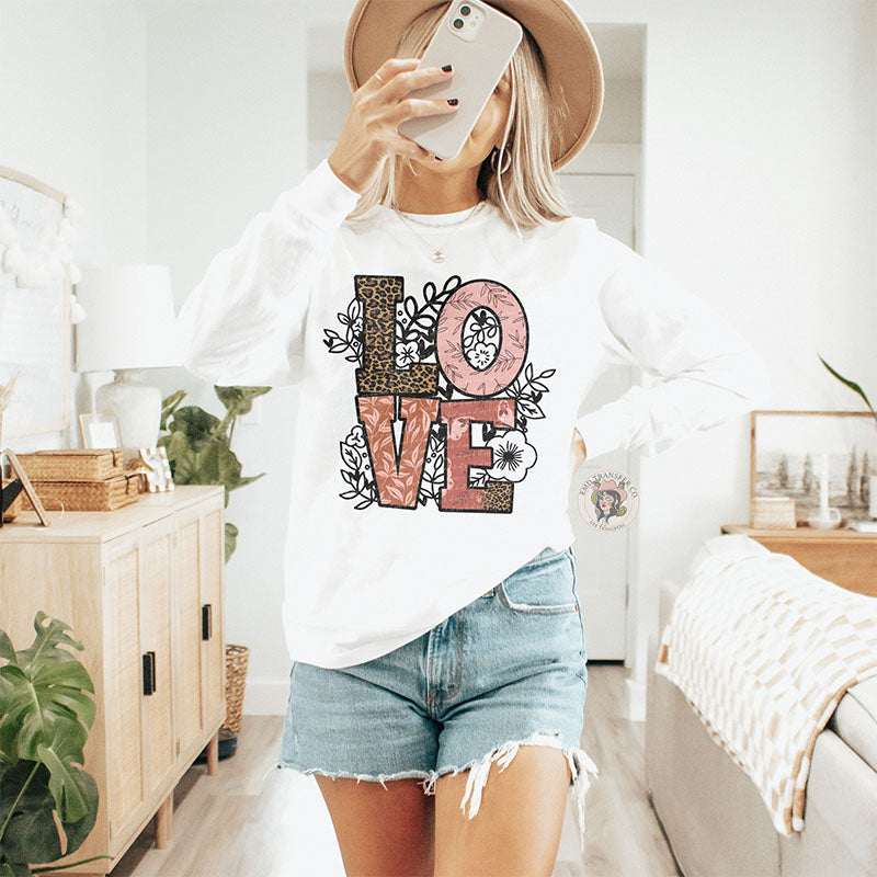 Floral Love Sweatshirt