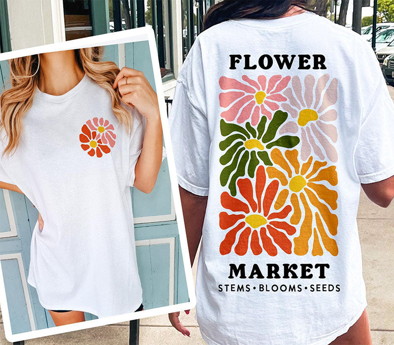 Boho Wildflower Inspirational T-shirt