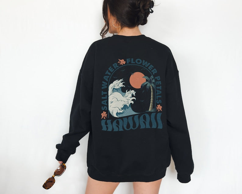 Surf Hawaii Ocean Sweatshirt