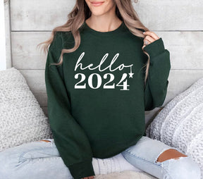 Hello 2024 Funny Sweatshirt