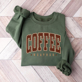 Coffee Weather Crewneck Sweatshirt