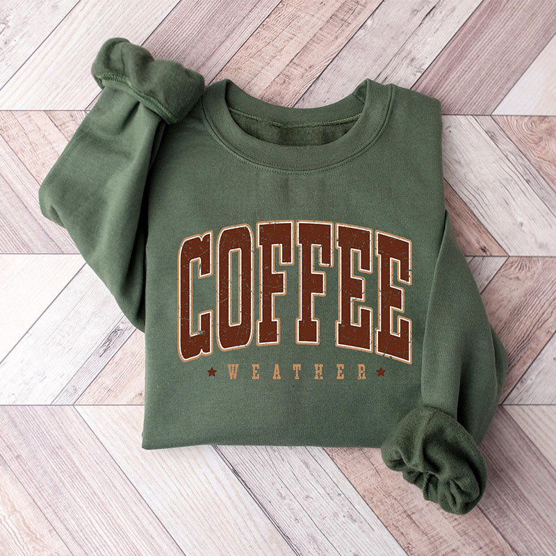 Coffee Weather Crewneck Sweatshirt